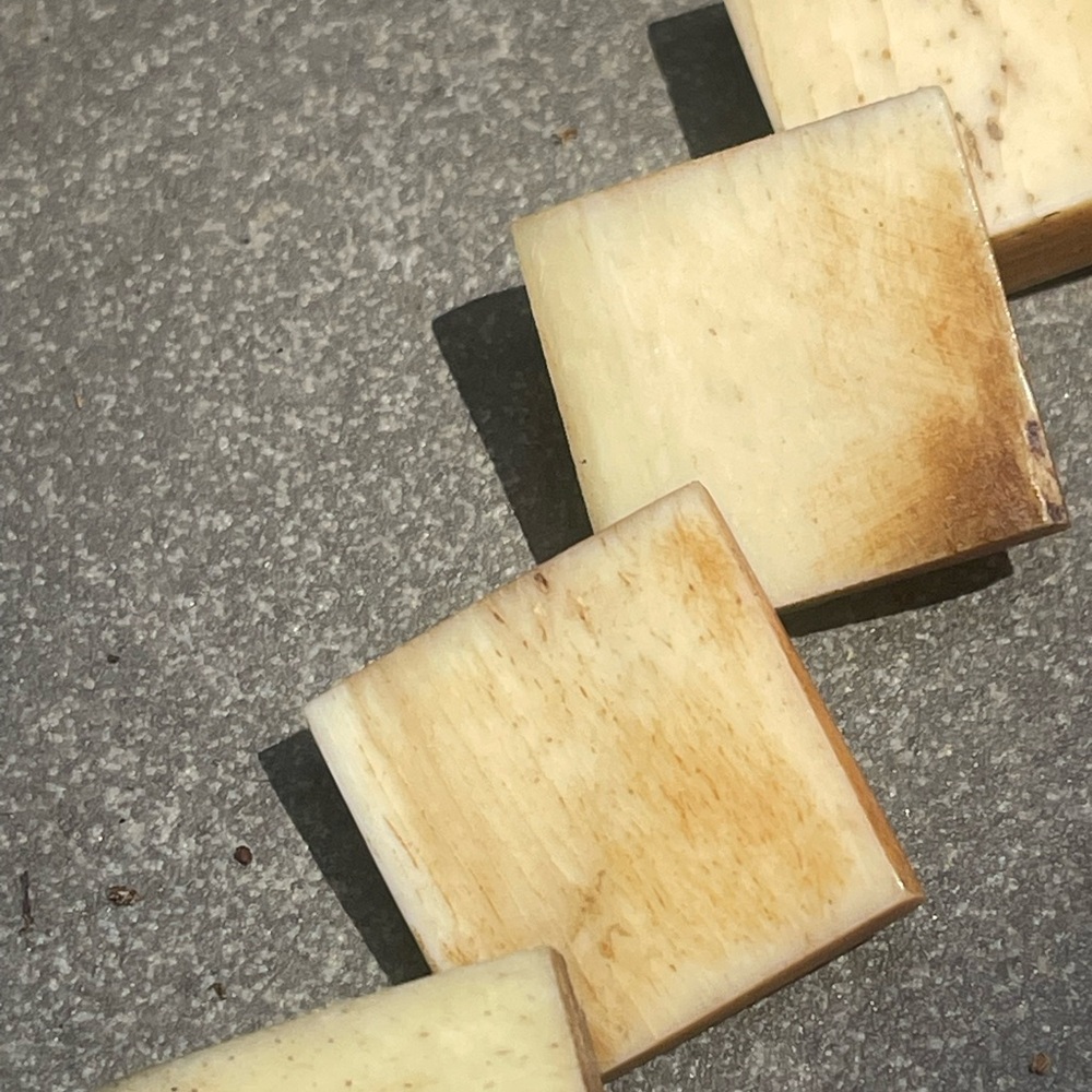 Carved Stone Tile Necklace View 5
